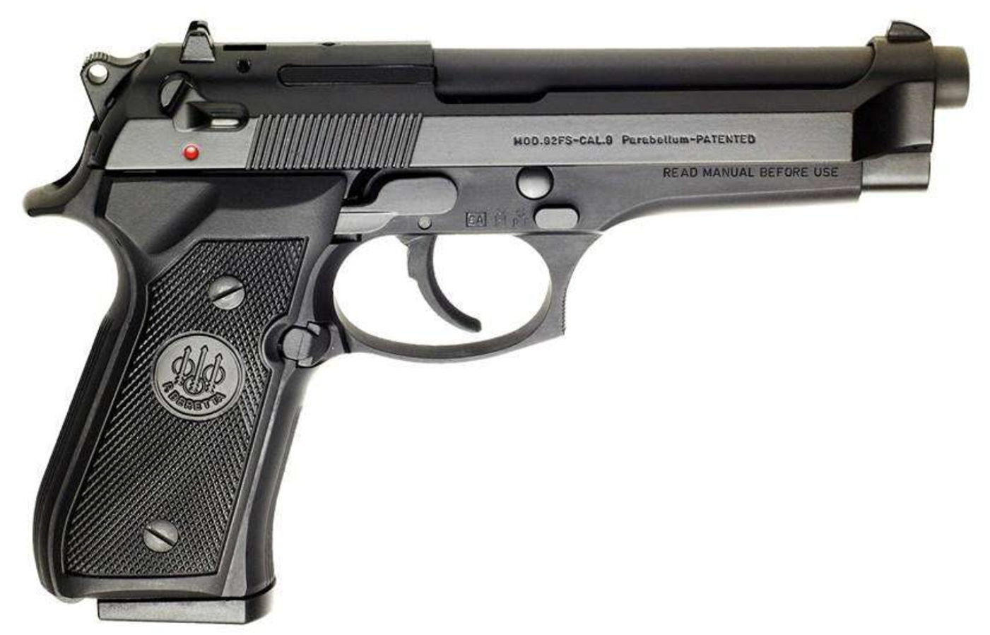 Beretta M9 Commercial LE 9mm 4.90" (3) 15rds, Black - Beretta