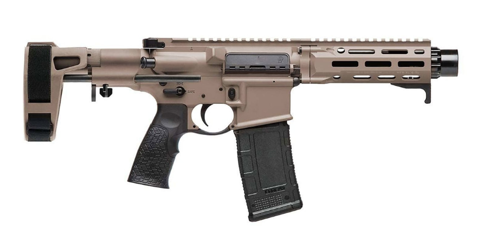 Dainel Defense DDM4 300BLK PDW Pistol, FDE - Daniel Defense