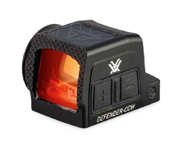 Vortex Defender CCW Enclosed Solar Red Dot - 3 MOA - DFCCW-MRD3-E - Vortex