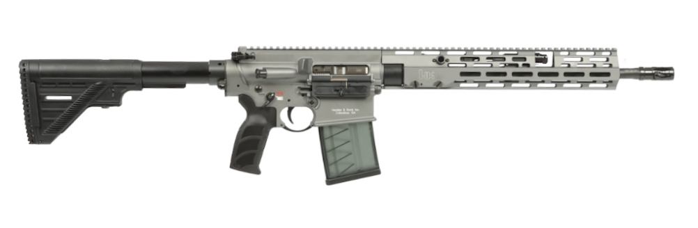 HK MR762 A4 16.5" 7.62x51 20RD Rifle, Gray - H&K