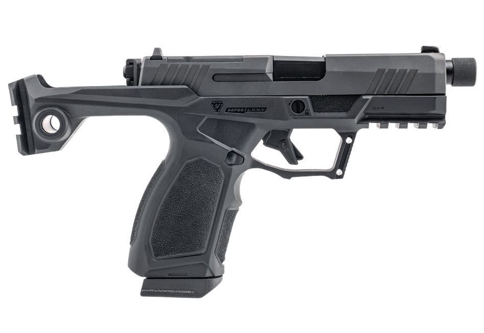 Taurus GX4 Carry T.O.R.O 3.7" 9mm 15rd Pistol S.I Frame, Black