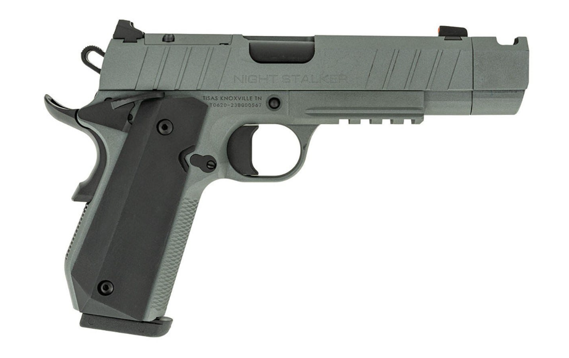 Tisas 1911 Night Stalker Comp 4.25" 10mm 8rd Pistol - 10100134 - Tisas