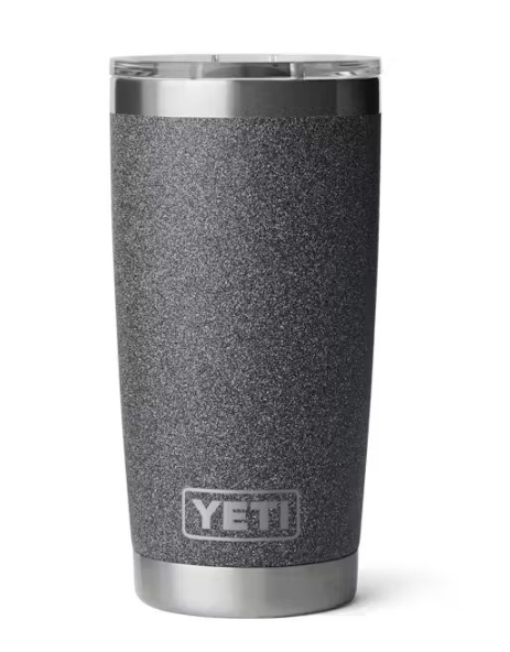 Yeti Rambler 20 oz STK MS, Black Stone