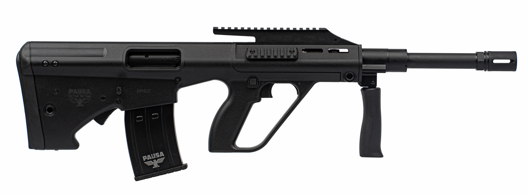 Panzer Arms BPA12 18.5" 12ga Bullpup Shotgun, Black - Panzer Arms