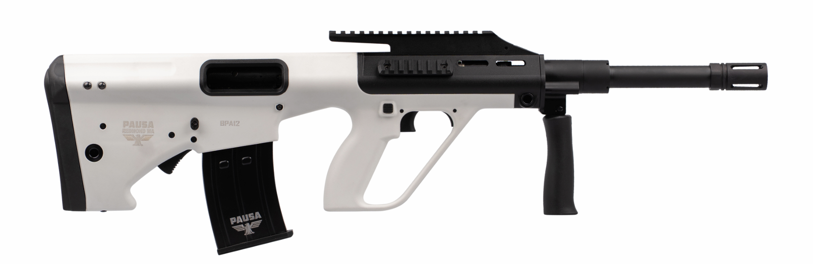 Panzer Arms BPA12 18.5" 12ga Bullpup Shotgun, Alpine White - Panzer Arms