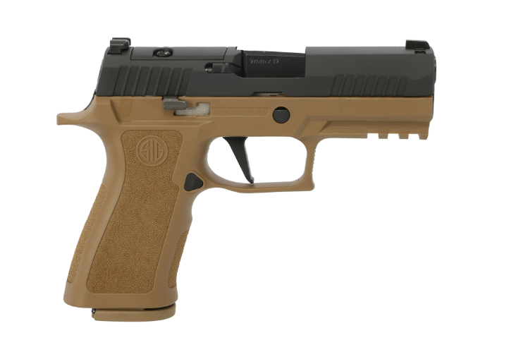 Sig P320 X-Series 3.9" 9mm 17rd O.R Pistol, Coyote / Black - 320XCA-9-RTXR3-COY-R2 - Sig Sauer