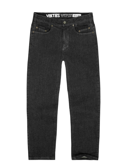 Viktos Gunfighter RR Jean, Black Denim - 36/30 - Viktos