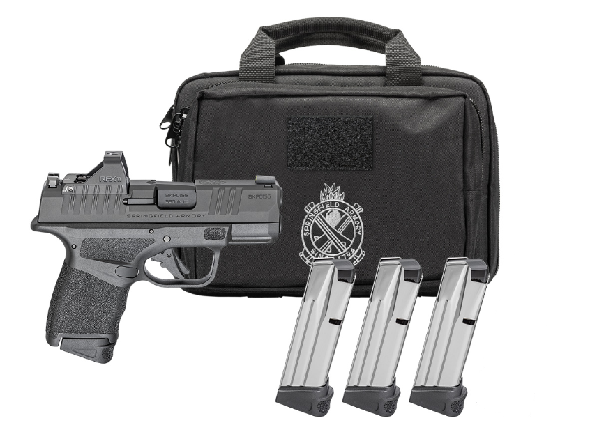 Springfield GearPac Hellcat Micro-Compact OSP 3" 9mm (1)11rd/(3)13rd Handgun w/ Green Dot & Bag - Springfield Armory