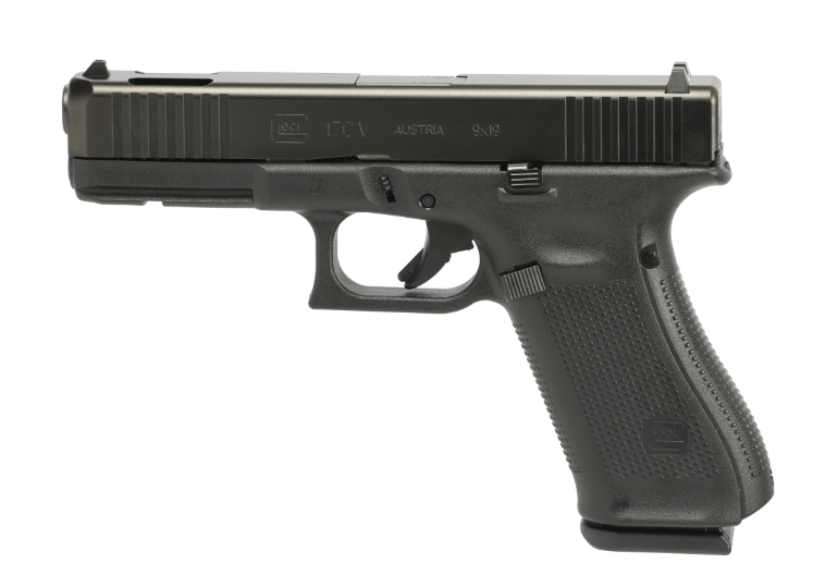 Glock 17C (V) Gen5 4.49" 9mm Comp 17rd Pistol, Black - PV1759203 - Glock