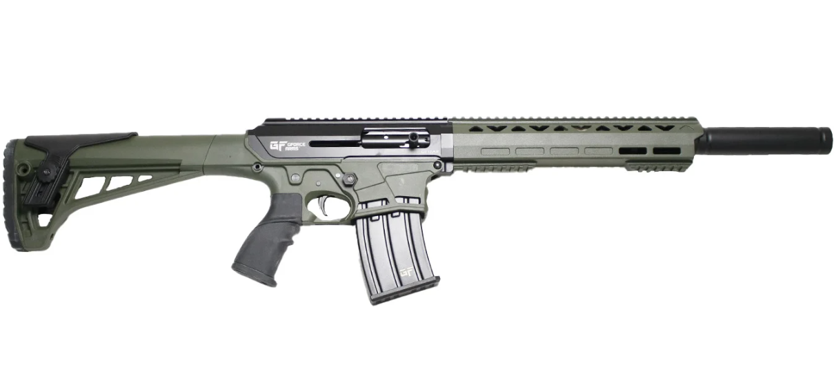 GForce Arms GF12AR 18.5" 12 Gauge Shotgun, OD Green - GForce Arms