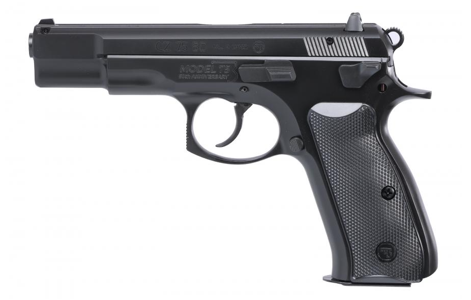 CZ 75 BD 50th Anniversary 4.6" 9mm 16rd Pistol, Black - 91164 - Cz