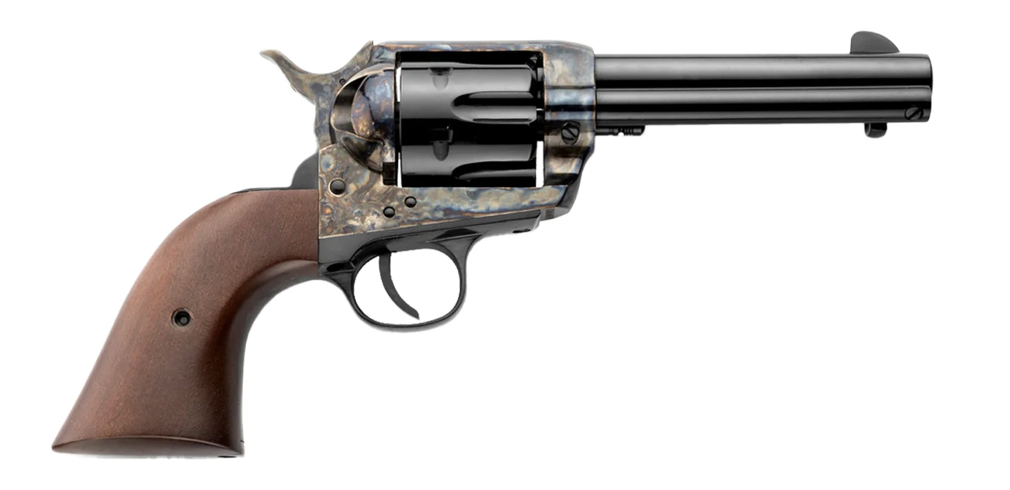 Pietta 1873 Dark Canyon 4.75" .357Mag 6rd Steel Frame Revolver, Case Hardened - PSA5273 - Pietta