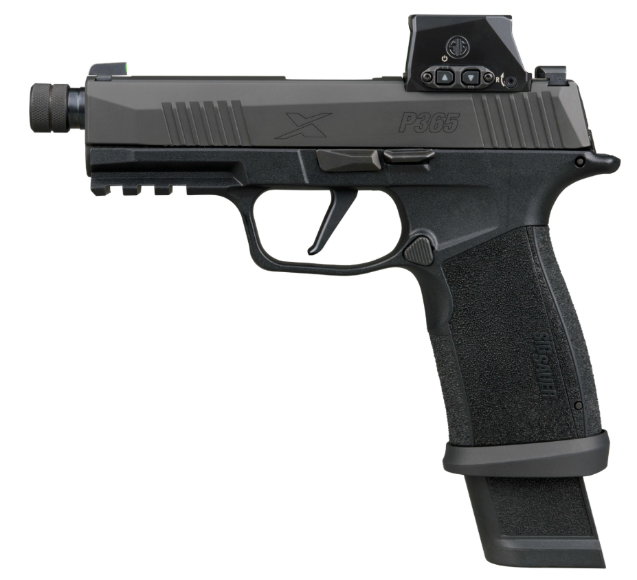 Sig Sauer P365X-Macro TACOPS 4" TB 9mm (4)21rd Handgun w/ Romeo-X Red Dot - Sig Sauer