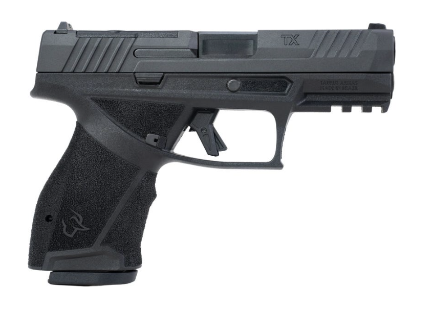Taurus TX9 Compact 4" 9MM (2)15rd Pistol, Black - 1-TX9C441