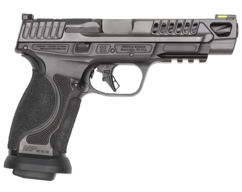 Smith & Wesson M&P 9 M2.0 Competitor HD Optic Ready 5" 9mm Luger 17rd Pistol, Black w/ TS - 14069 - Smith & Wesson