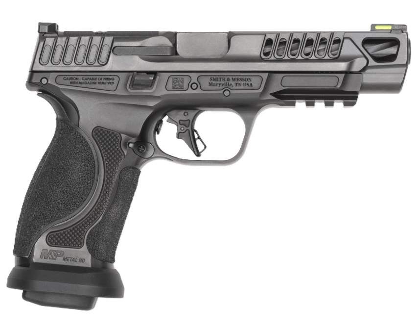 Smith & Wesson M&P 9 M2.0 Competitor HD Optic Ready NTS 5" 9mm Luger 10rd Pistol, Black - 14070 - Smith & Wesson