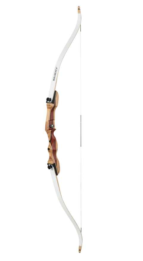 Bear Archery Bullseye X Recurve Bow - RH 15, White - Bear/Trophy Ridge/Cajun