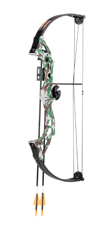 Brave Youth Bow w/ Biscuit RH, Camouflage - AYS300CR - Bear/Trophy Ridge/Cajun