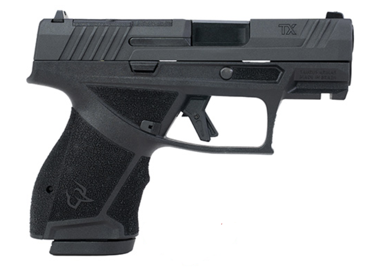 Taurus TX9 Sub-Compact 3.4" 9MM (2)13rd Pistol, Black - 1-TX9SC431