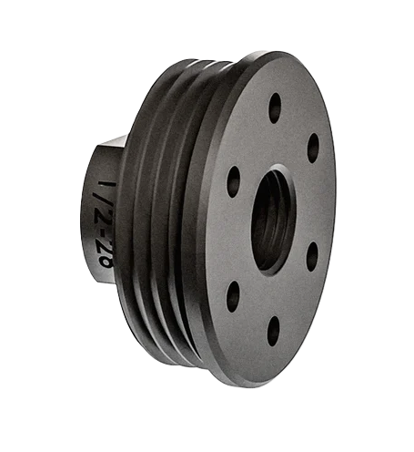 GROVTEC HUB Direct Thread Suppressor Adaptor 1/2" x 28 Thread - GTHM370 - GrovTec