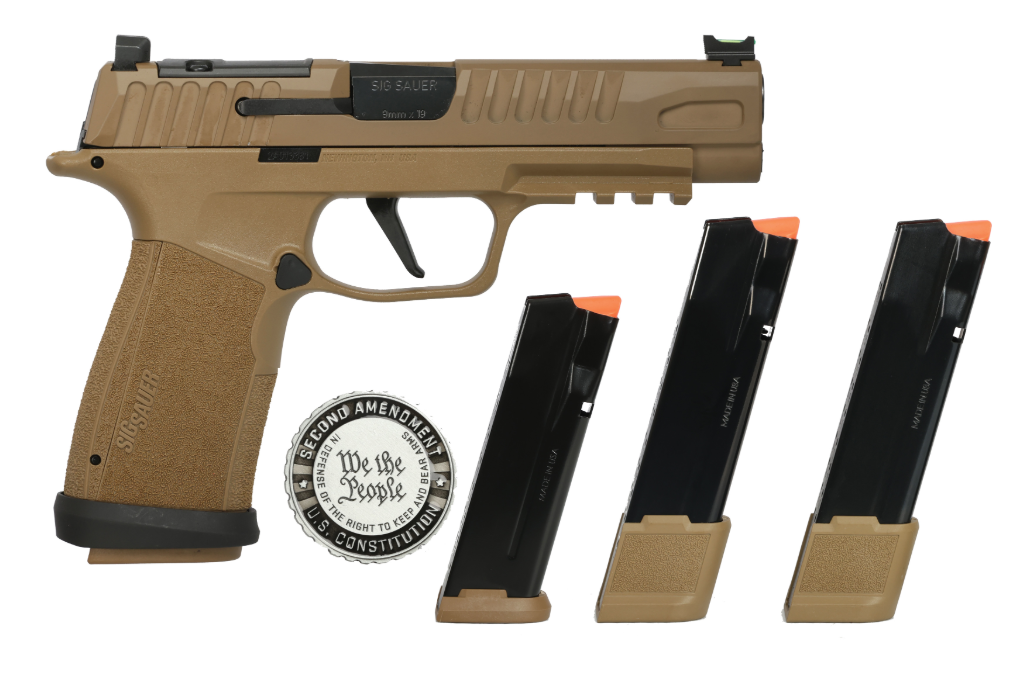 Sig Sauer P365 2A Fuse 4.3" 9mm 21rd OR FDE Pistol - 365XF-9-CFO-2A - Sig Sauer