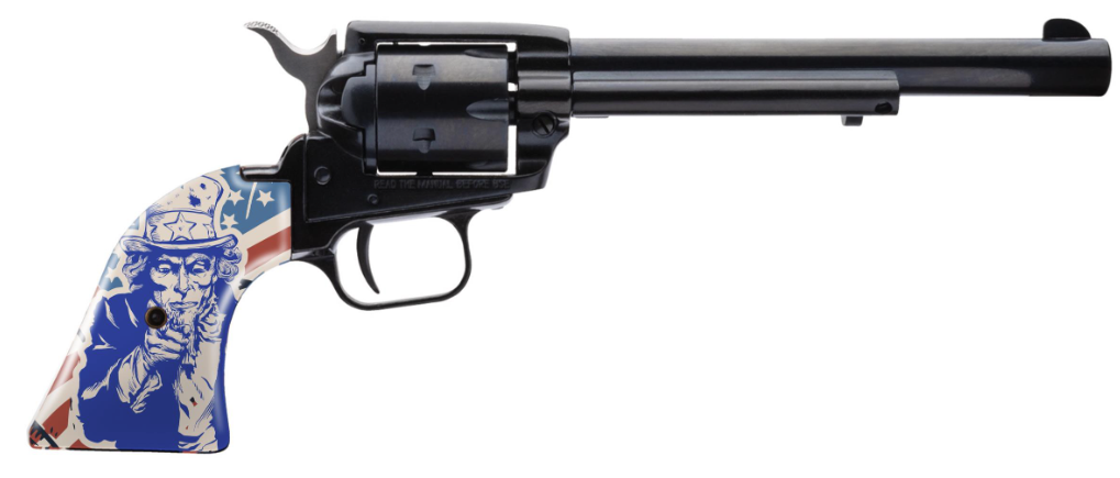 Heritage Rough Rider 6.5" .22 LR Uncle Sam Revolver - RR22B6-US09 - Heritage