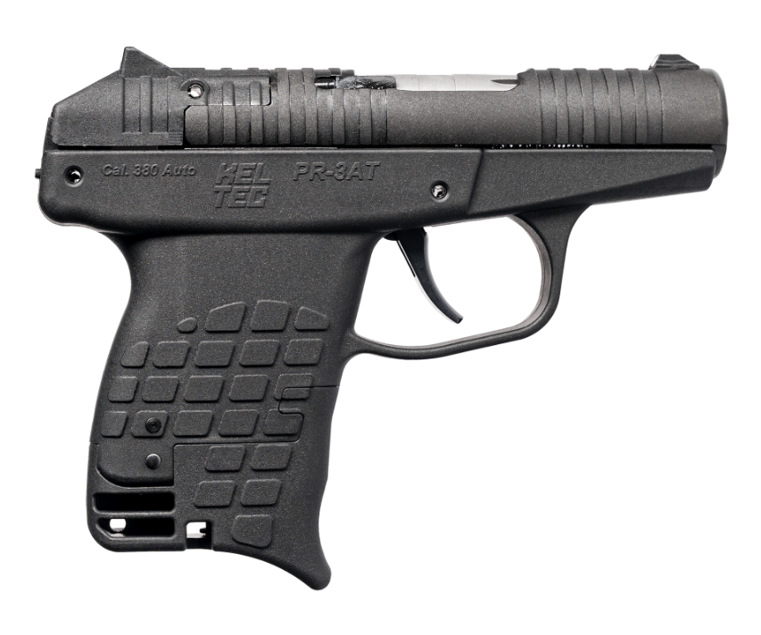 Kel-Tec PR-3AT 2.85" .380 ACP 13rd Handgun, Black - PR3ATBLK - Kel-Tec