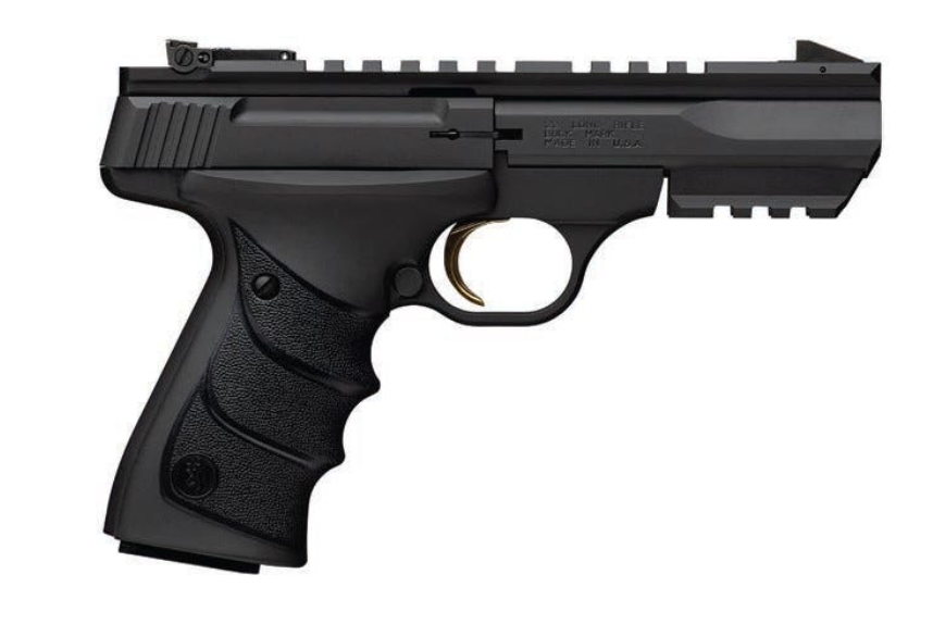 Browning Buck Mark Black Label URX 4" .22LR 10rd Pistol, Black - 051602490