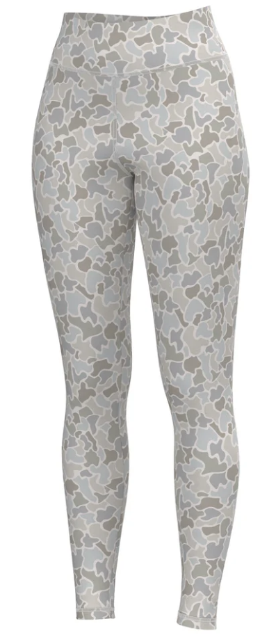 Local Boy Local Girl Leggings 2.0, Forest Camo Saltwater - Medium