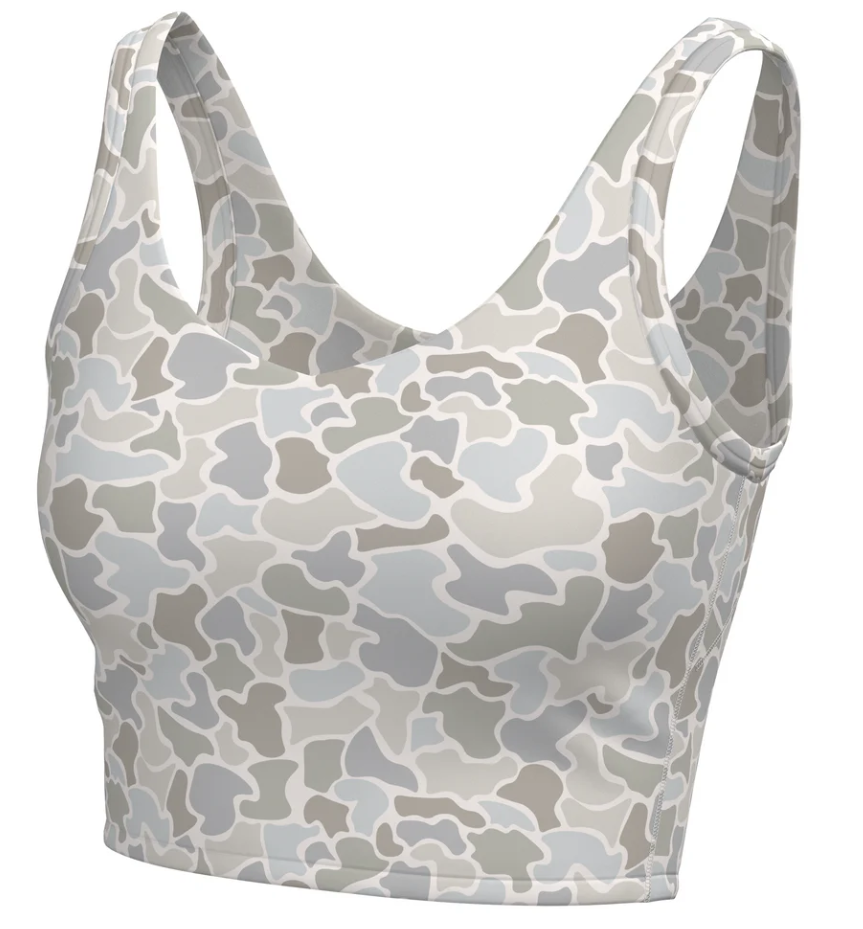 Local Boy Local Girl Tank Top, Forest Camo Saltwater - Small