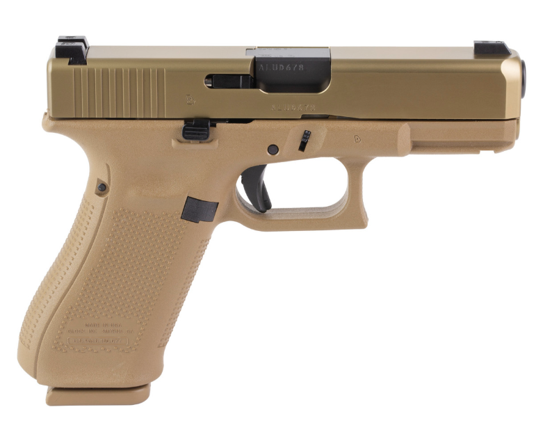 Glock 19X V 4.02" 9mm 4.02 GNS 17rd/19rd Pistol, FDE - UV1950703X - Glock