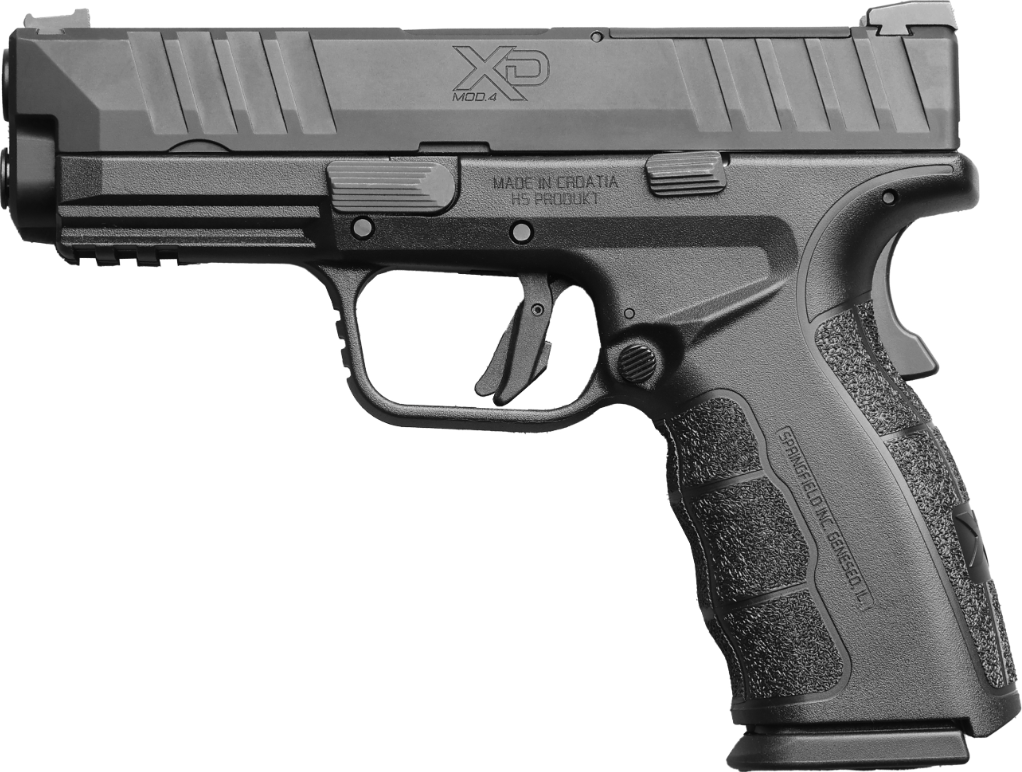 Springfield XD Mod.4 4" 9mm 16rd OR Handgun - XDDG9101B-M4 - Springfield Armory