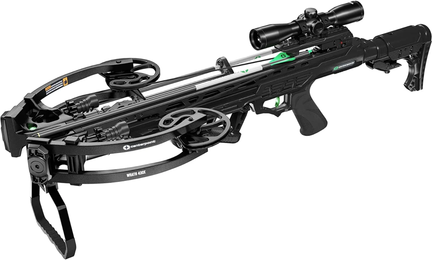 CenterPoint Wrath 430X w/Silent Crank Crossbow - C0007 - Centerpoint Archery