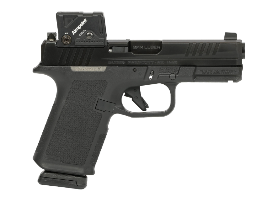 Ruger RXM 4" 9mm 15rd Pistol, Black w/Aimpoint COA - 19462 - Ruger