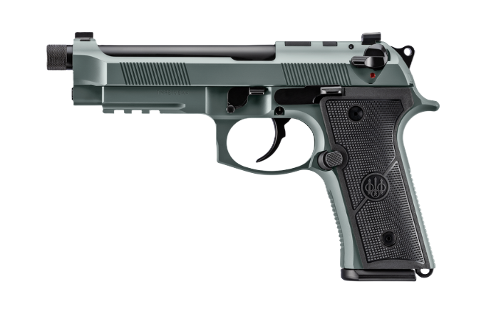 Beretta M9A4 Overlanding 5.1" 9mm 18rd Handgun, Lunar - JS92M9A4GLUN18