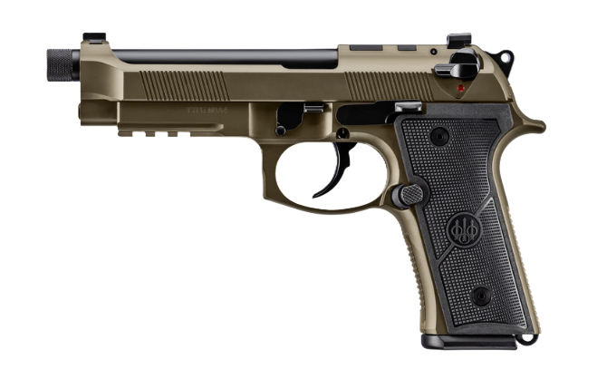 Beretta Beretta M9A4 Overlanding 5.1" 9mm 18rd, Nomad Bronze - JS92M9A4GBRZ18