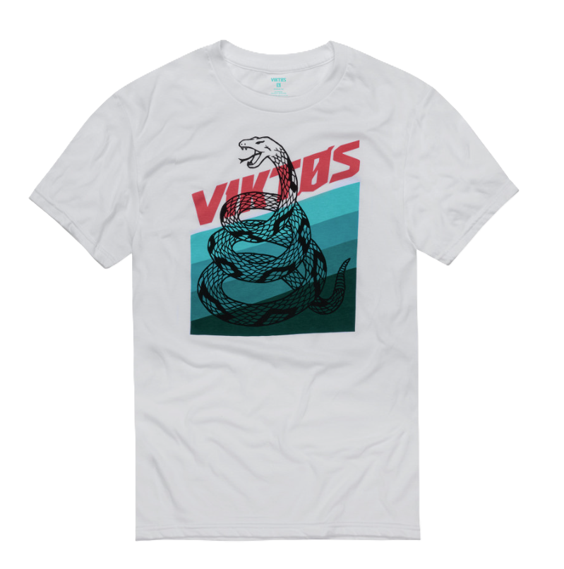 Viktos Viktos Quadsnake Tee, White - 2X-Large