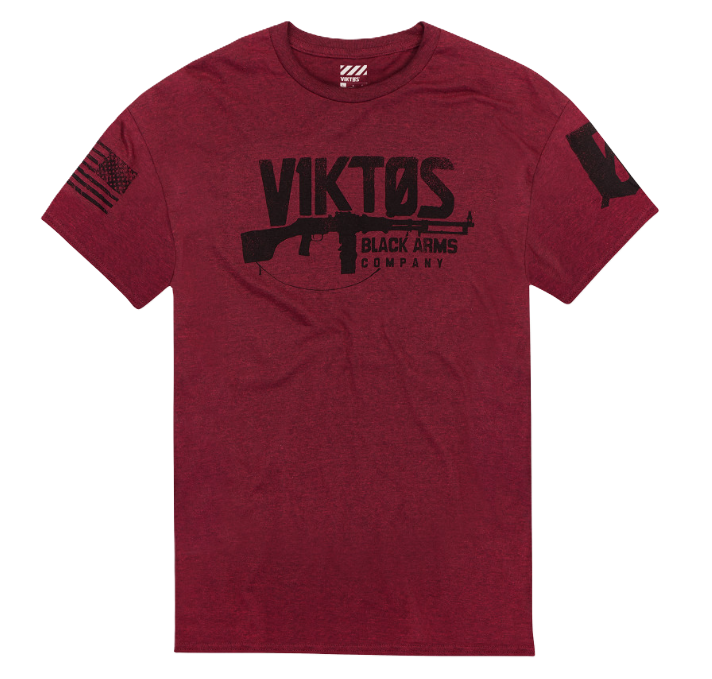 Viktos Viktos RPD Tee, Red Heather - Medium