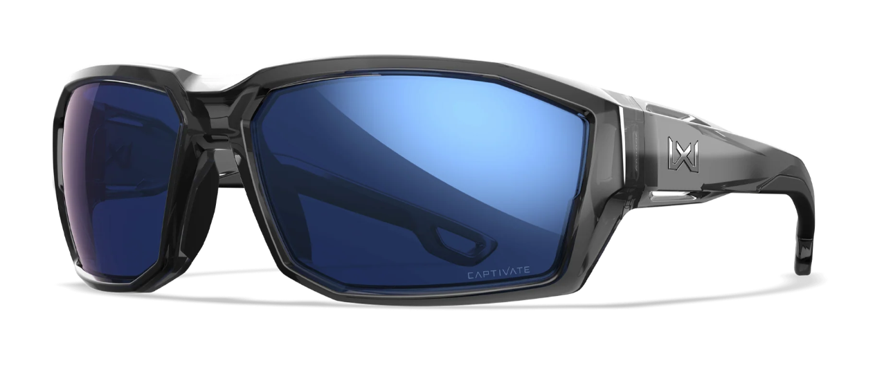 Wiley X WILEY X Alpine Captivate - Crystal Gray/Blue