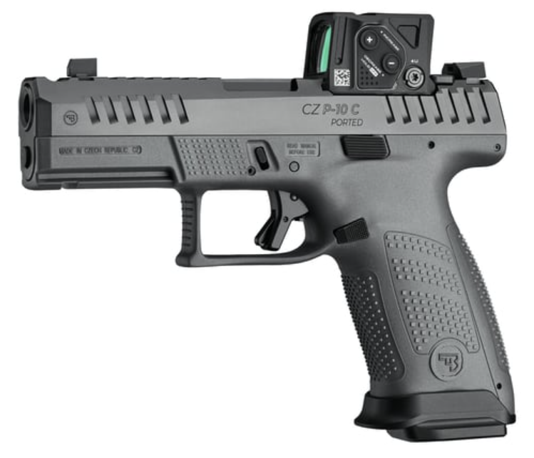 Cz CZ P-10 C Compact 4" Integral Comped 9mm Luger 15rd Ambi Handgun w/ COA Red Dot - 91582