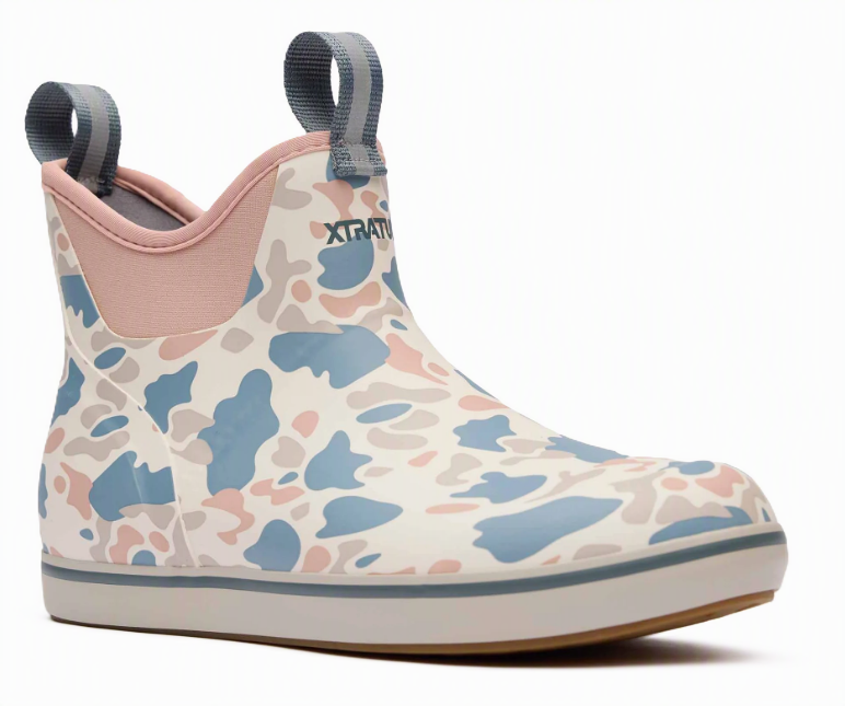 Xtratuf Xtratuf Women's Ankle Deck Boot, Ivory Duck Camo - 8