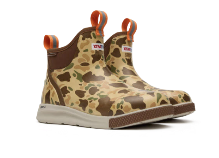 Xtratuf Xtratuf Womens Ankle Deck Sport Boot, Duck Camo - 6