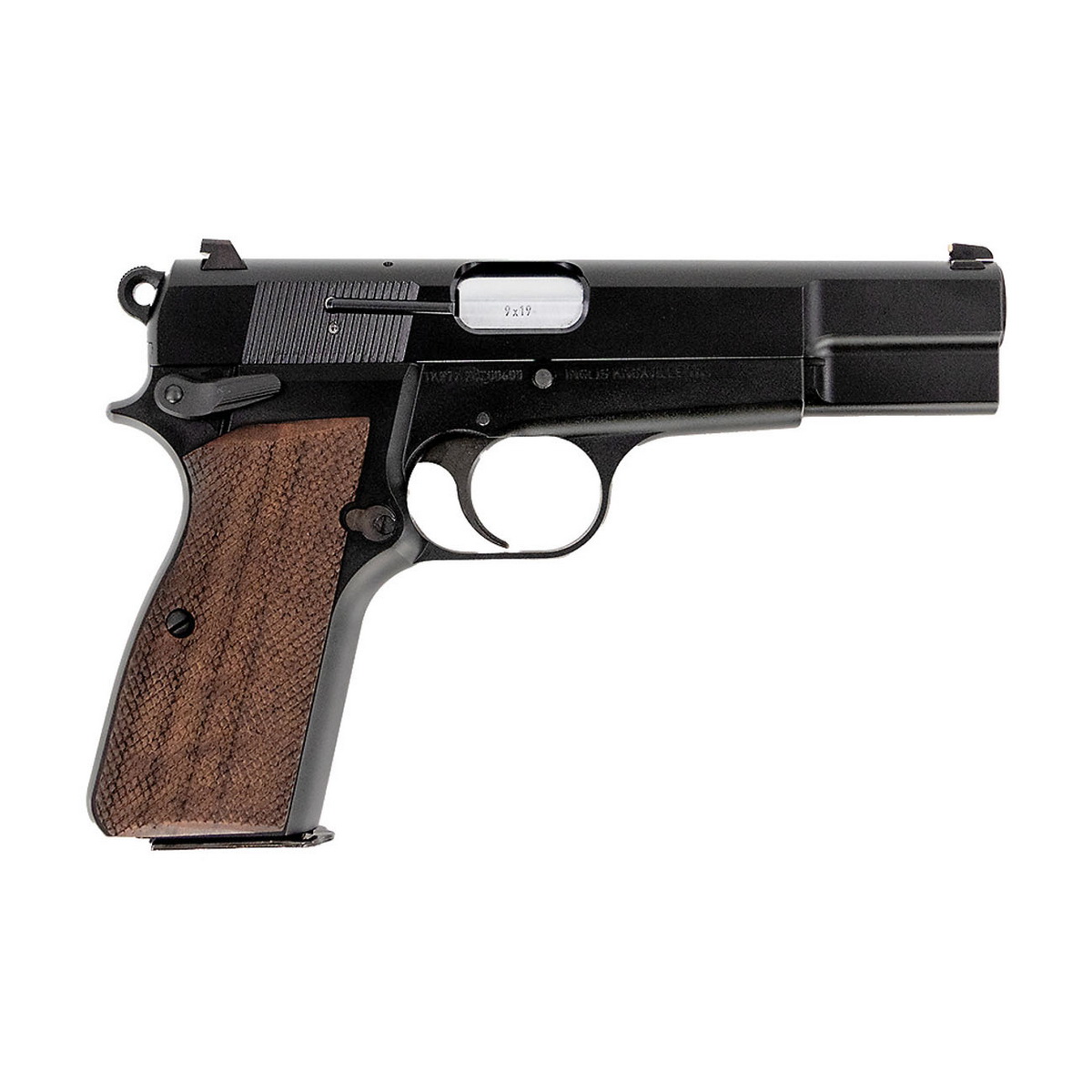 Inglis Pistol P35B BB 9mm 4.70" 15rds, Black - Inglis Mfg