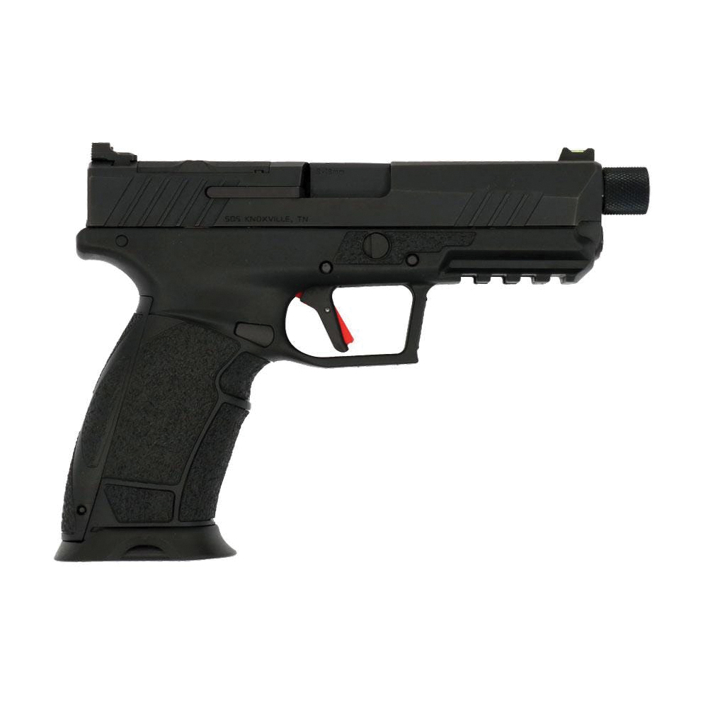 Tisas PX-9 Gen 3 Duty Threaded 9mm 4.80" 15rds, Black - Tisas
