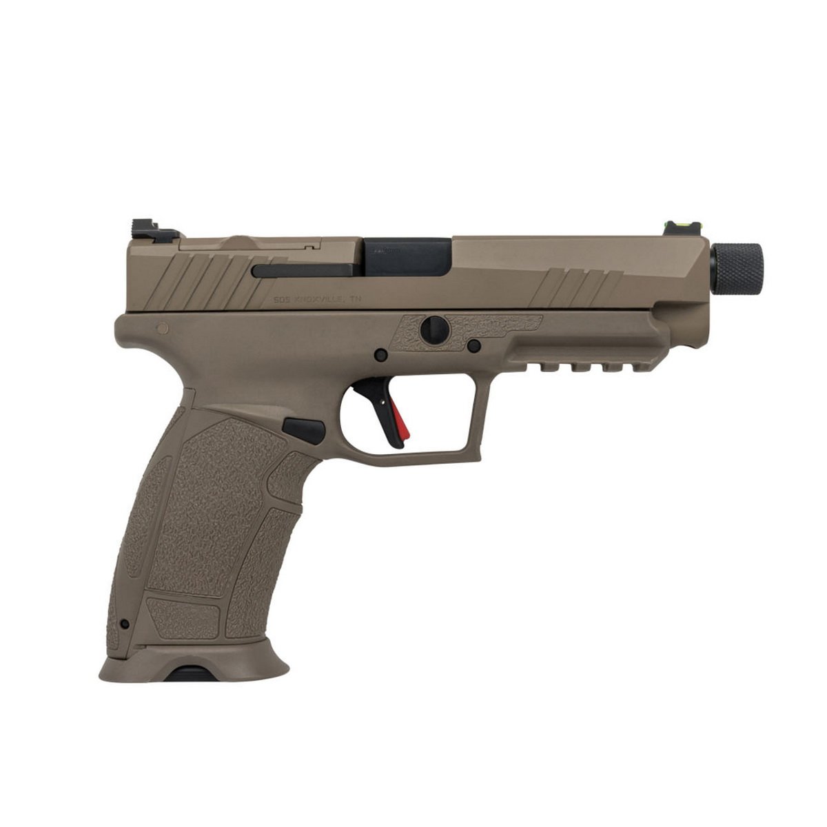 Tisas PX-9 Gen 3 Tactical Threaded 9mm 5.10" 15rds, Flat Dark Earth - Tisas