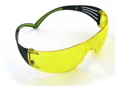 Peltor Sport Securefit Safety Eye Protection - Amber - SF400-PA - Peltor