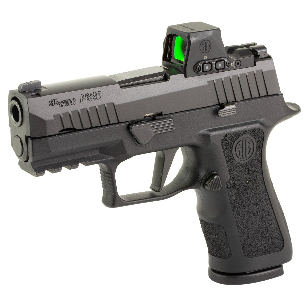 Sig Sauer P320-XCompact 9mm 3.60" 15rds Pistol, Black - Enhanced Capacity - 320XC-9-BXR3-RXX - Sig Sauer