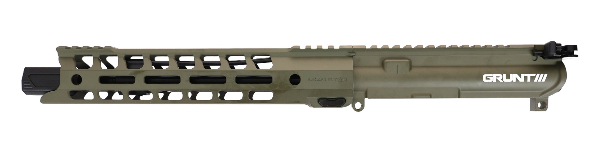 Lead Star Arms Upper Receiver - Grunt-15 10.5" 5.56 NATO with 11" Handguard (Sniper Green) - Lead Star Arms
