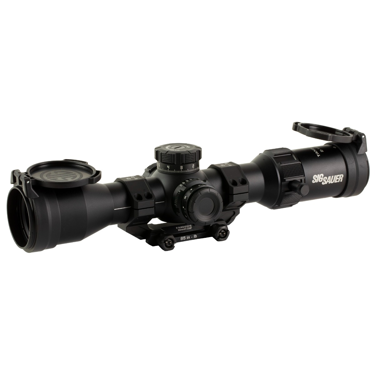 Sig Tango MSR 2-12x44 34mm FFP Illuminated MRAD Milling Reticle w/ 1.232 MSR Mount - SOTM62001 - Sig Sauer