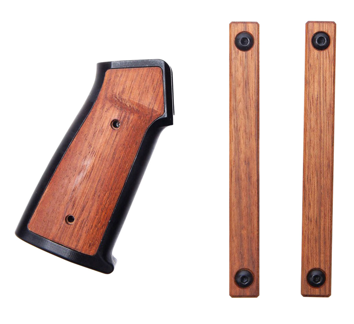 Sharps Bros Brazillian Cherrywood AR-15 Grip Set - SBARG01 - Sharps Bros